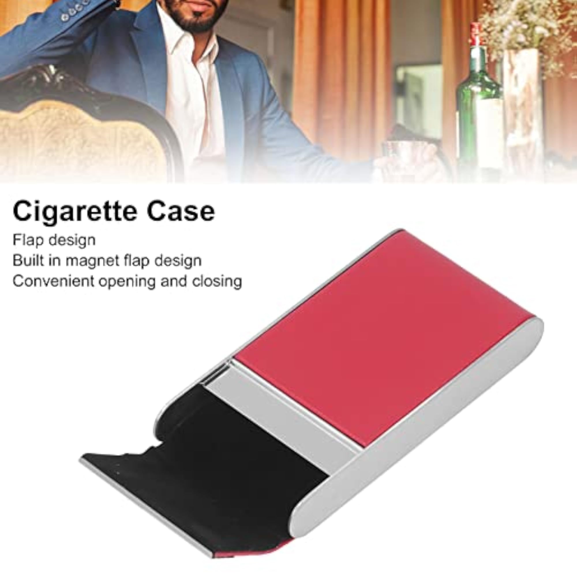 Textured Inner Protective Cigarette Holder for Outdoor